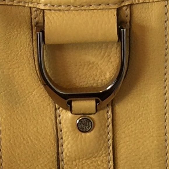 COLE HAAN YELLOW SHOULER BAG - Picture 2 of 7